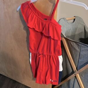Girls Tommy Hilfiger size 7 romper